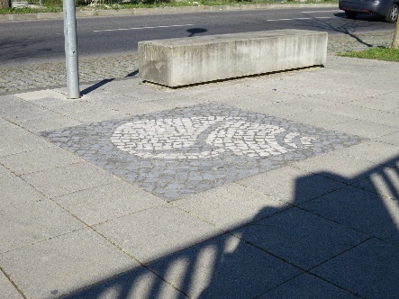 Calçada conciliada com passeio continuo